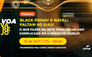 Voa Varejo - Live - Black Friday e Natal: faltam 40 dias!