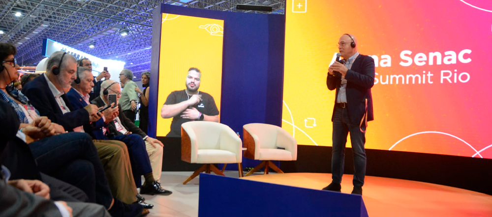 Arena Senac RJ terá executivos de big techs no segundo dia de Web Summit Rio