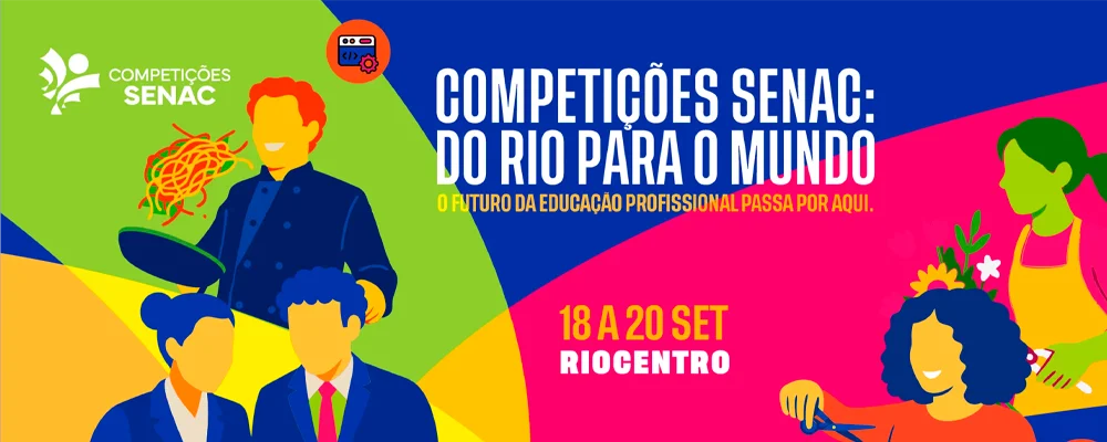 Dez estudantes do Rio de Janeiro disputam as Competições Senac 2025