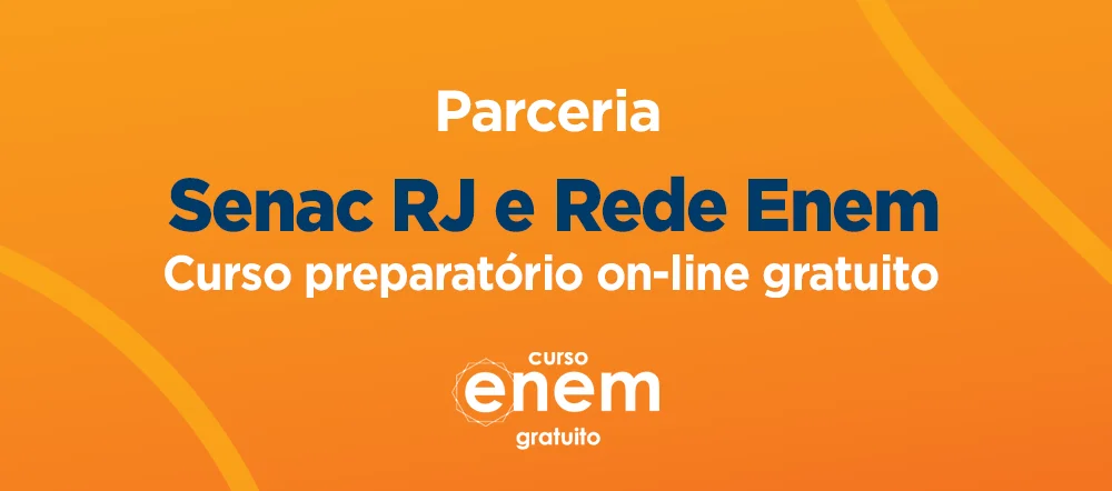 Senac RJ e Rede Enem oferecem curso preparatório gratuito 1
