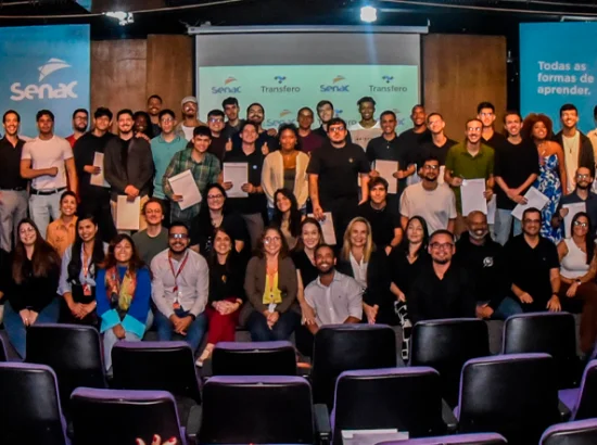 Segunda edição da jornada Transfero-Senac forma mais de 40 jovens de baixa renda